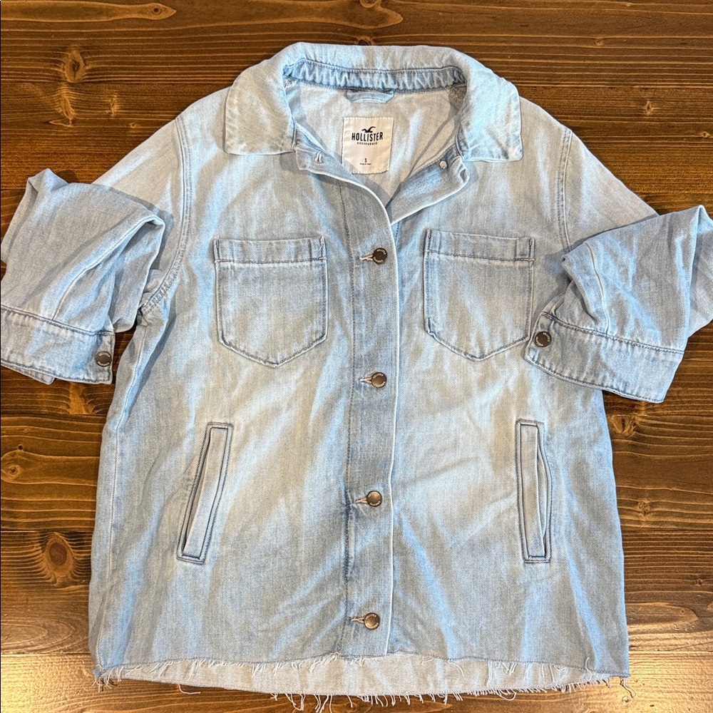 NWT Hollister Jean Jacket